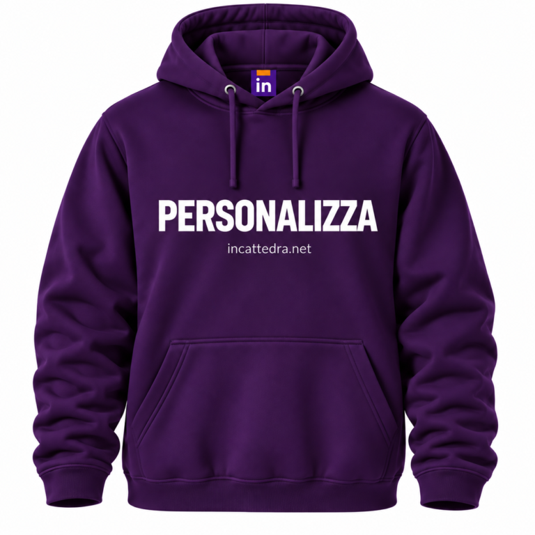 Personalizza la tua Felpa InCattedra