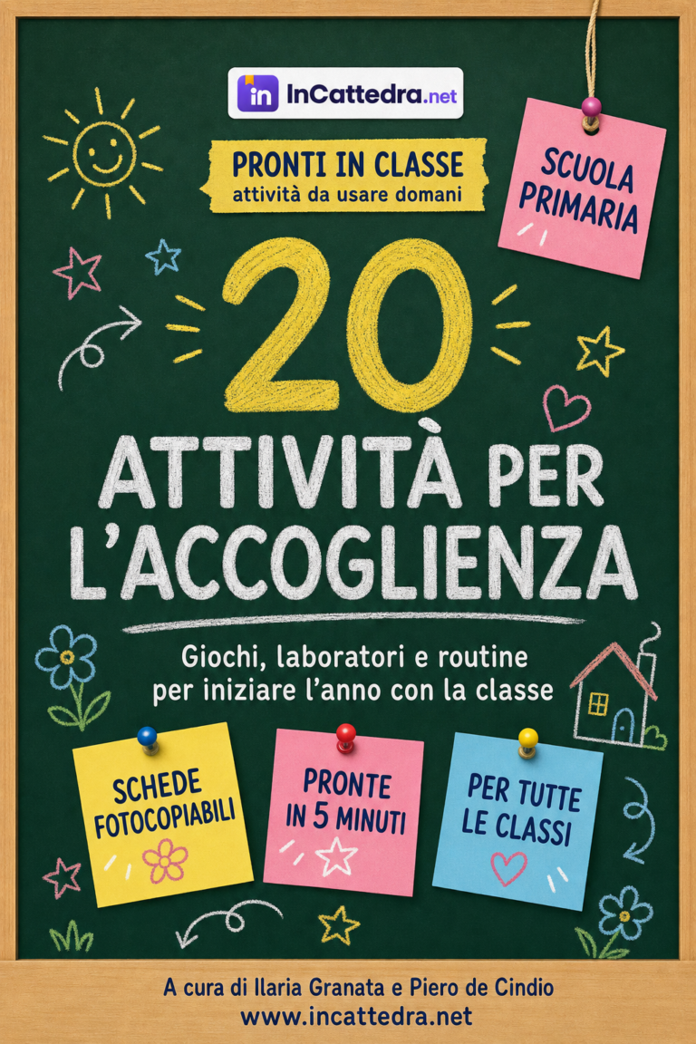 Pronti in Classe #01 — 20 attività per l’accoglienza