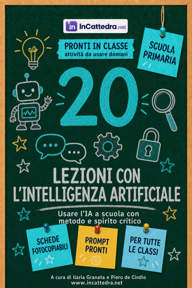 Pronti in Classe #06 — 20 lezioni con l’intelligenza artificiale